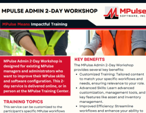 MPulse Admin Workshop