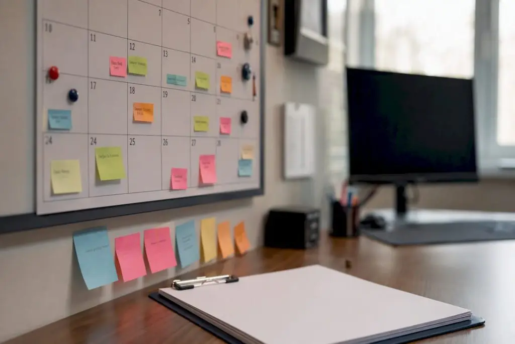 School maintenance scheduling workspace