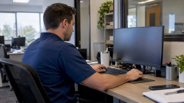Integrator configuring a maintenance system connection