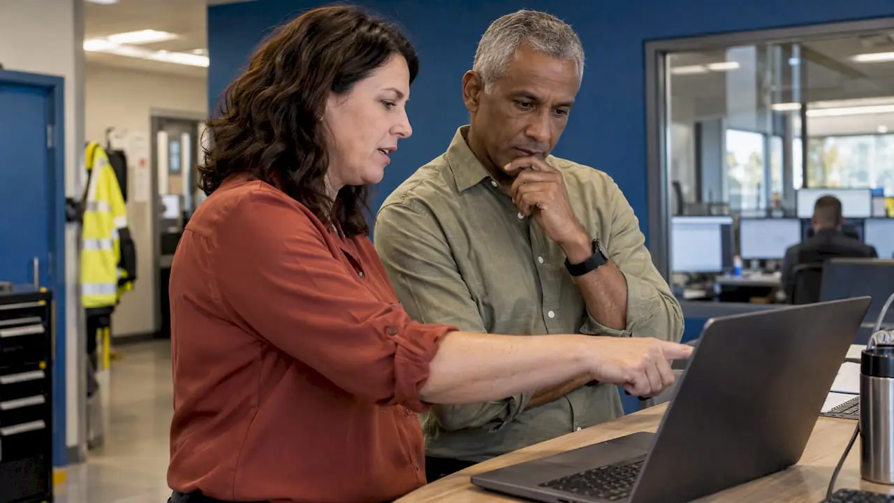 Maintenance and IT leads compare system options