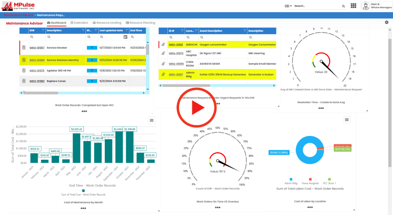 Work Order Management demo