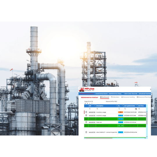 Maintenance Software for Oil & Gas Industry and predictive maintenance services