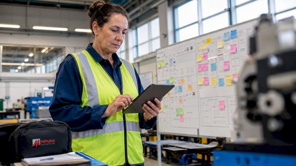 Maintenance manager scheduling planned stoppage